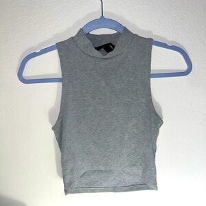 Forever 21 Seamless Sleeveless Turtleneck Top